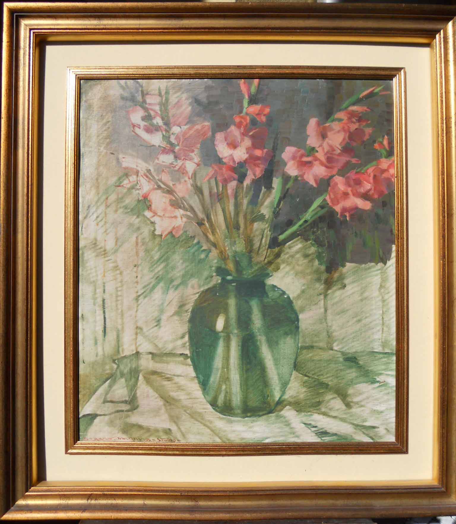 Gladioli in vaso.